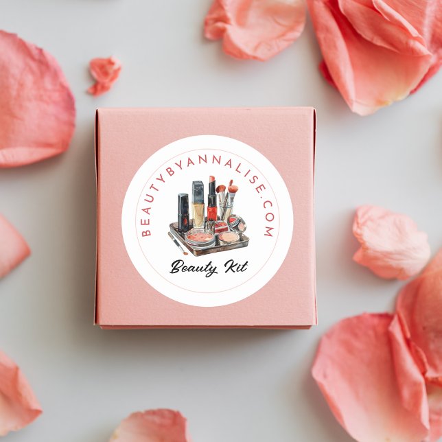 Sticker produit de marque de maquillage (Créateur téléchargé)
