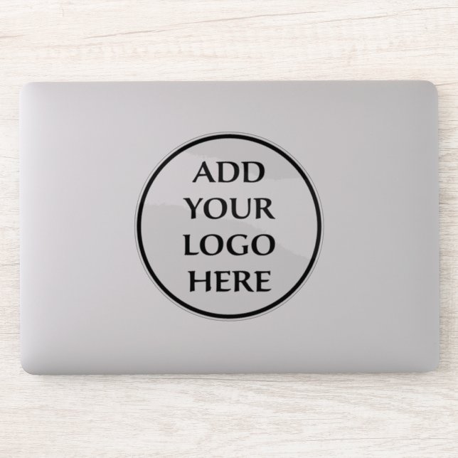 Sticker Professionnel Entreprise Logo Entreprise Ici (Ordinateur)