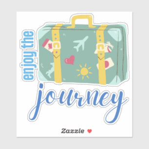 Sticker Profitez Du Voyage