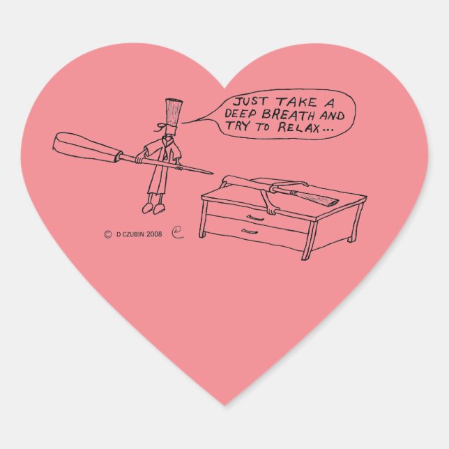 Sticker profond du coeur du souffle (Devant)