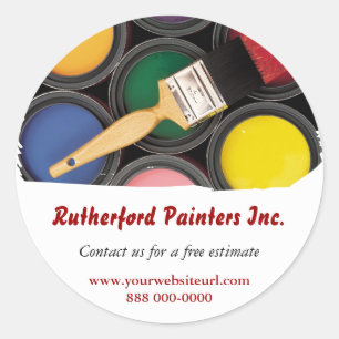 Sticker promotionnel Peintres