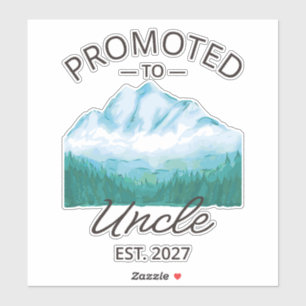Sticker Promu Oncle Estimé 2027 Nouvel Oncle VI