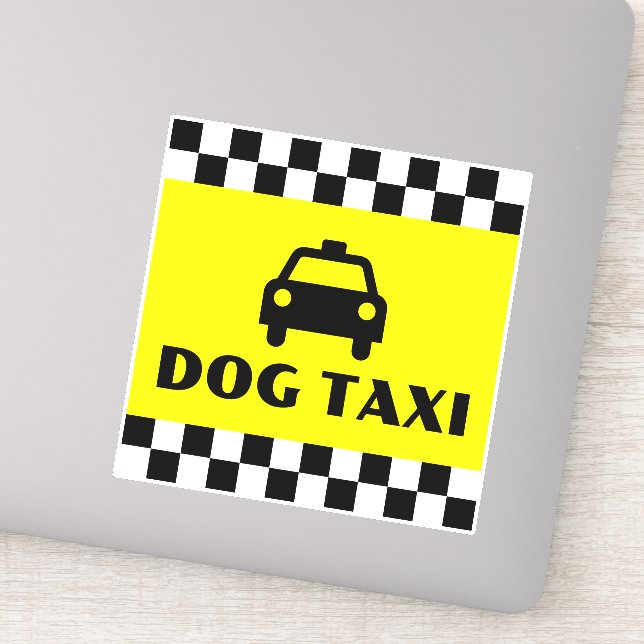 Sticker Propriétaire Drôle Chien Véhicule de conducteur de (Détail)