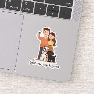 Sticker Prosperity Paws: The Ultimate Couple & Pet Abundan