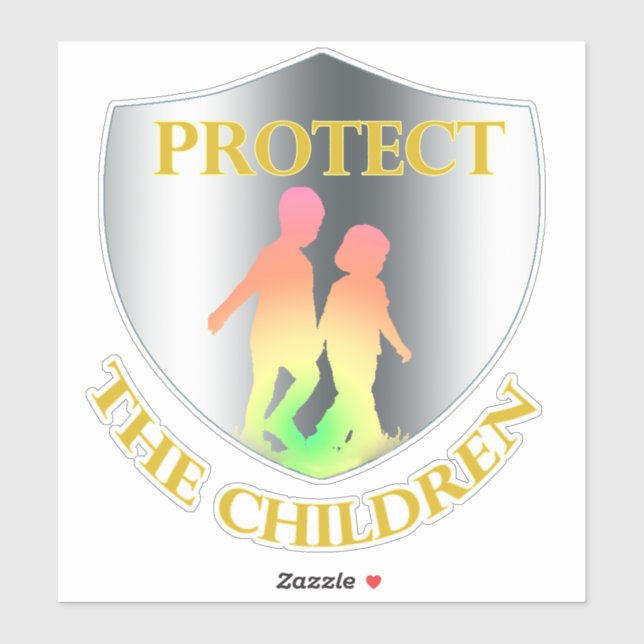 Sticker Protéger l'autocollant pour enfants (Feuille)
