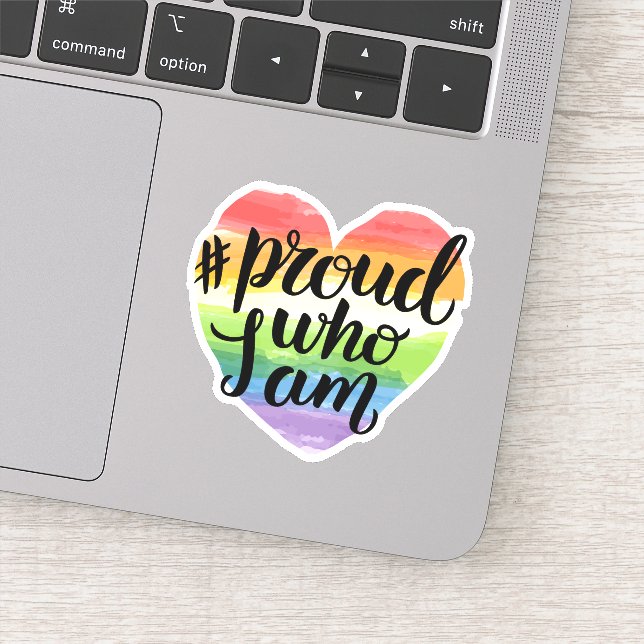 Sticker Proud (Détail)