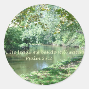 Sticker Psaume 23 Verse Bible