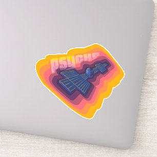 Sticker Psyche-Delic Spacecraft