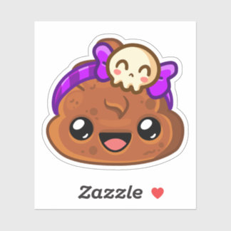 Sticker Pudding et Accessoire Crâne Mignon - Happy Jump