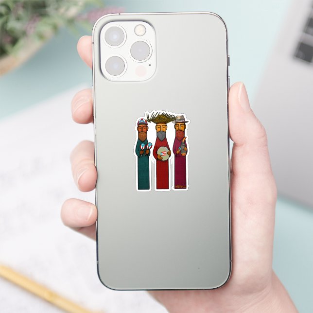 Sticker Puerto Rican Three Wise Men – Parranda (Téléphone)