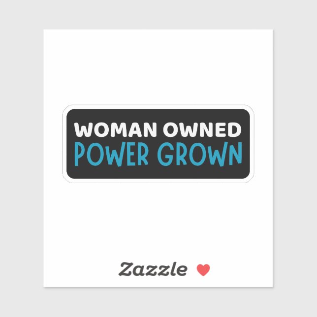Sticker Puissance d'une femme - Soutien (Feuille)