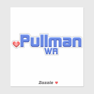 Sticker Pullman Washington