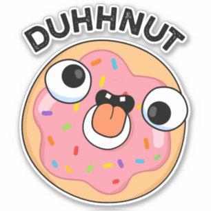 Sticker Pun à beignets soyeux
