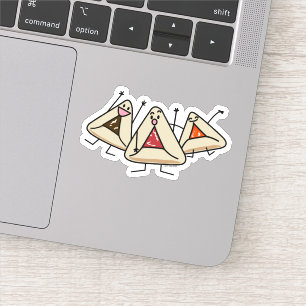 Sticker Purim hamantaschen la pâtisserie Sameach Oznei