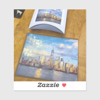 Sticker puzzle new york NY