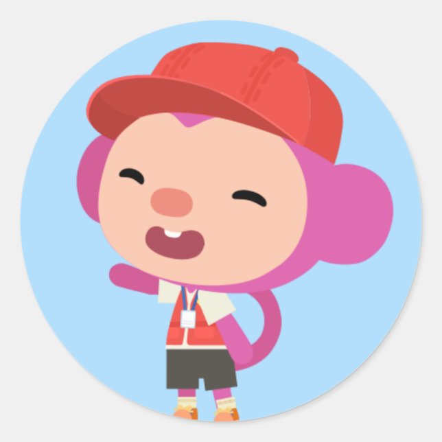 Sticker Qkids Momo (Devant)