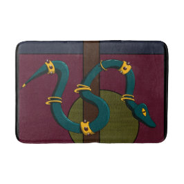 Sticker Quadrat Snake Badematte