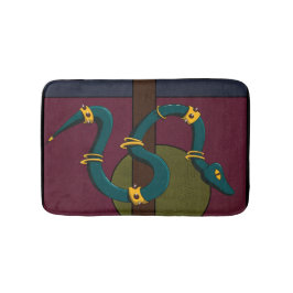 Sticker Quadrat Snake Badematte