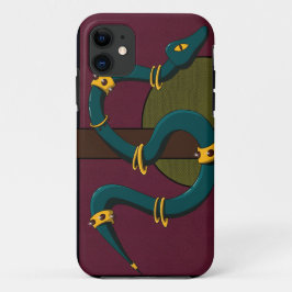 Sticker Quadrat Snake Case-Mate iPhone Hülle
