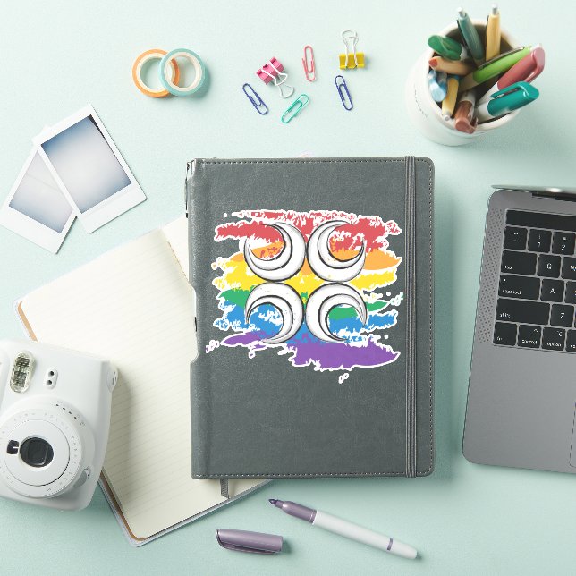 Sticker Queer Pride - Caid (Couverture iPad)