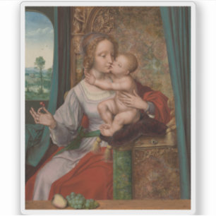 Sticker Quentin Metsys - Madonna des Cerises