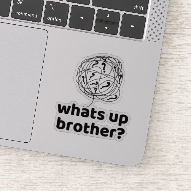 Sticker Qu'est-ce qu'il y a dans Brother ? (Détail)