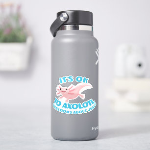 Sticker Questions de axolotl sur Jésus mignon chrétien