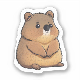 Sticker Quokka mignon