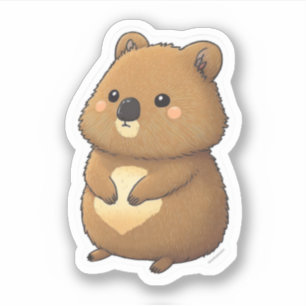 Sticker Quokka mignon