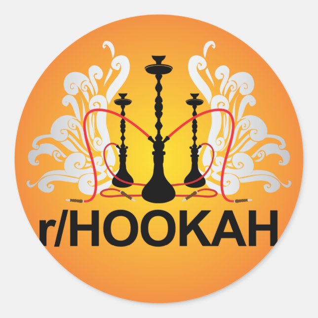 Sticker r/Hookah (Devant)