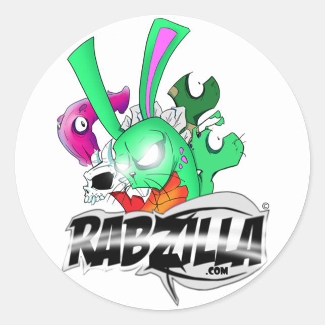 Sticker Rabzilla (Devant)