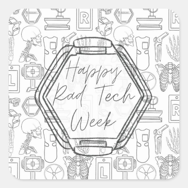 Sticker Rad Tech Week (Devant)