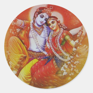 Sticker Radha Krishna