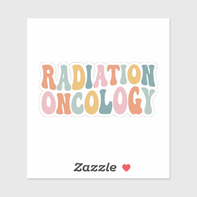 Sticker Radiation Oncology (Feuille)