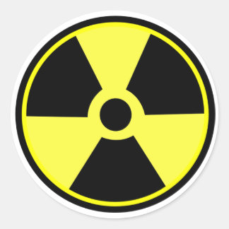Sticker radioactif