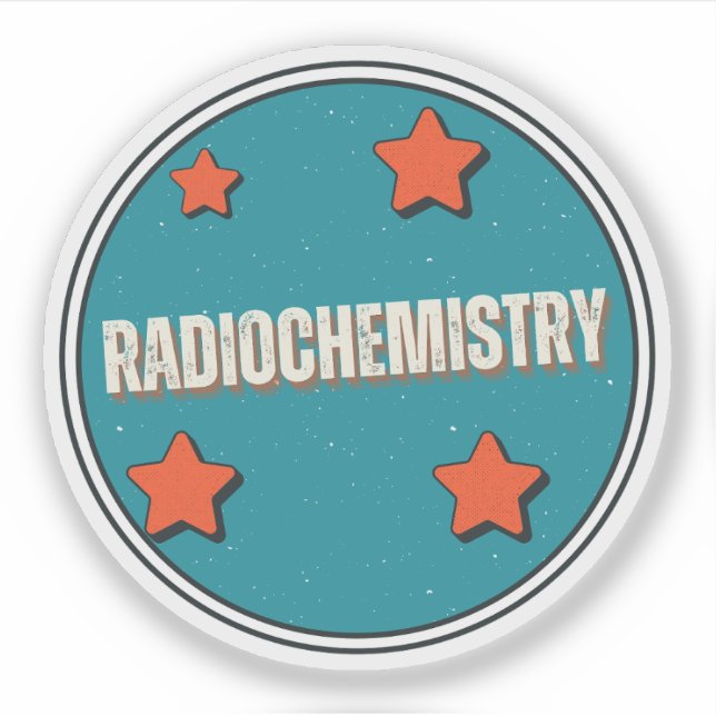 Sticker Radiochimie (Devant)