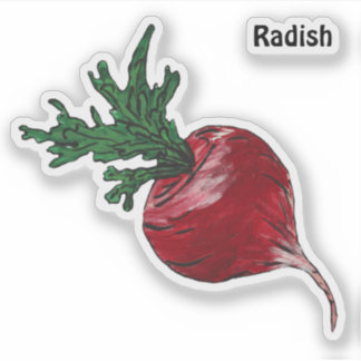 Sticker Radish