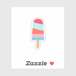Sticker Rainbow Popsicle
