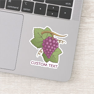 Sticker Raisins rouges