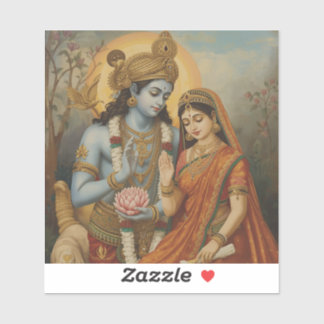 Sticker Ram and Sita
