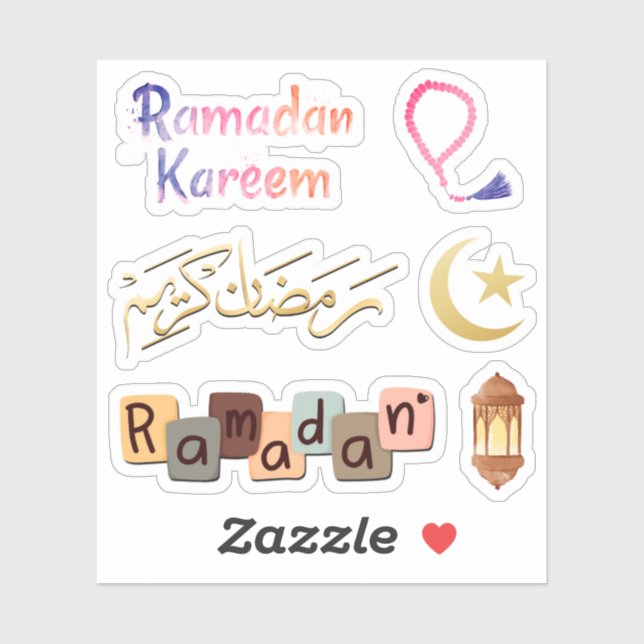 Sticker Ramadan Kareem | Moubarak (Feuille)