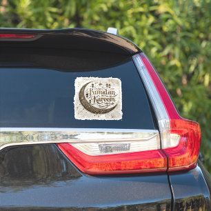Sticker Ramadan Moubarak fête les lanternes traditionnelle