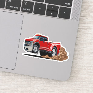 Sticker Ramassage de muscle de dessin animé