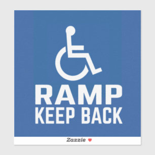 Sticker Rampe Handicap Garder