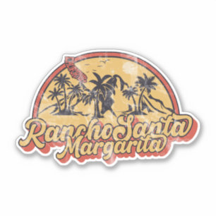 Sticker Rancho Santa Margarita Californie, Californie