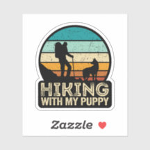 randonnée avec mon chiot