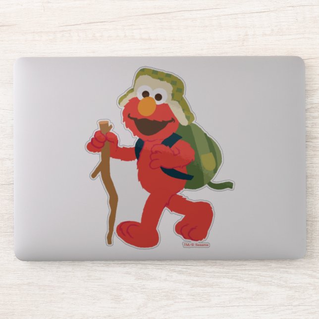 Sticker Randonnée dans les bois d'Elmo (Ordinateur)