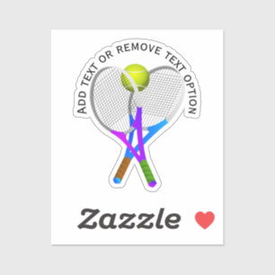 Sticker Raquettes et boules de tennis