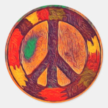 Sticker Rasta Vibe Peace