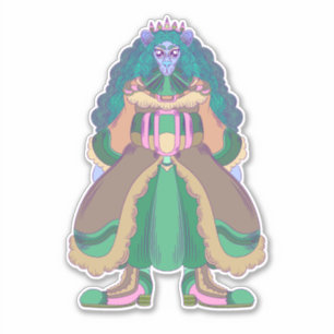 Sticker Rat Princesse